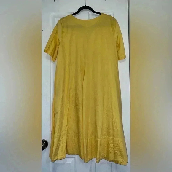 Biaggini Violett Charles Vögele‎ Shirt Dress Sz EU 42 US Large - Picture 4 of 11